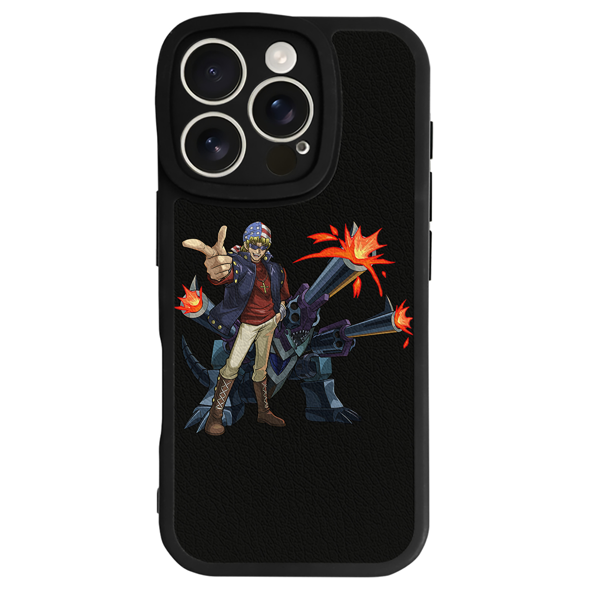 遊☆戯☆王 Yu-Gi-Oh! 【iPhone 16シリーズ対応】シリコンスマホケース（レザー調） 材質：シリコン